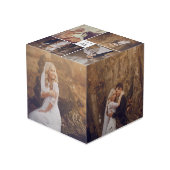 スクウェアモダンズ結婚モノグラム8フォトコラージュ フォトキューブ (裏面アングル)