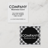 スクウェア会社カード スクエア名刺 (正面/裏面)