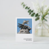 スクウェア写真0362 – ドラゴン,カーディフ市役所 名刺 (スタンド正面)