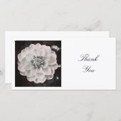 スクウェア写真 – 菊 サンキューカード (正面/裏面)