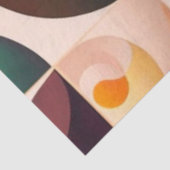 スクウェア抽象芸術レトロモダンコレクション 薄葉紙 (詳細)