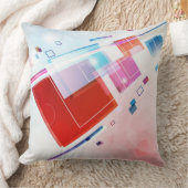スクウェア抽象芸術装飾用クッション クッション (ブランケット)