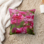 スクウェア装飾用クッションとピンクランヌカルスデザイン クッション (ブランケット)