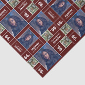 スクウェア・フォト卒業クラス年マルーン 薄葉紙 (詳細)