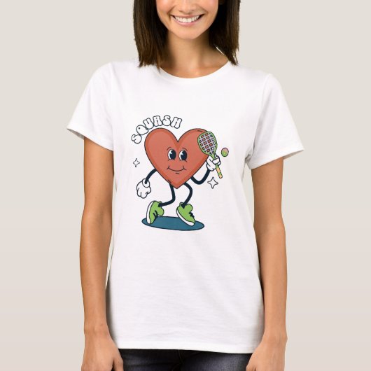 スクウォッシュ Tシャツ (正面)