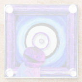 スクウートオーバーアッシザバーカーシュールエイリアン ガラスコースター (裏面)