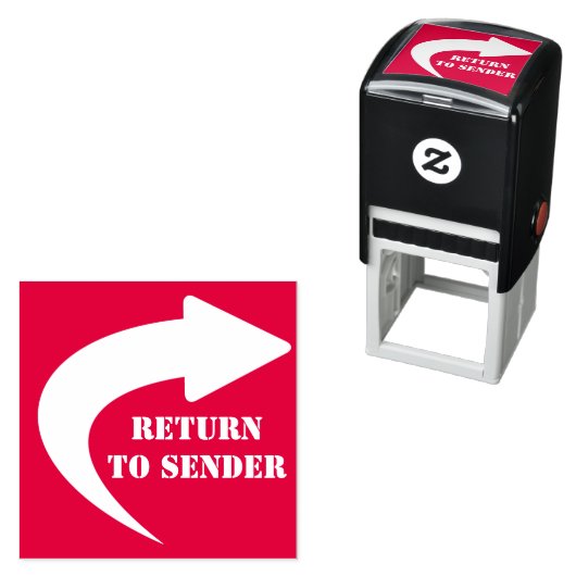 スクエアの送信者スタンプ矢印への自己手書き戻し セルフインキングスタンプ (インサイチュ)