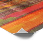 スクエアアモダンルトゴビデザートポスタープリント ポスター (角)