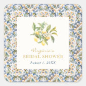 スクエアイタリアンステッカー スクエアシール (正面)