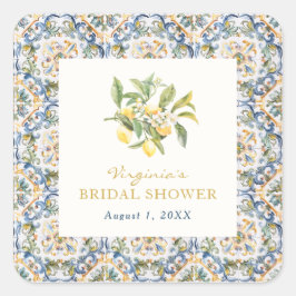 スクエアイタリアンステッカー スクエアシール