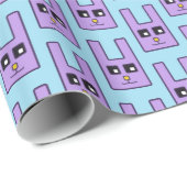 スクエアイースターバニーラッピング紙 ラッピングペーパー (ロールコーナー)