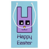 スクエアイースターバニー抱き枕（小） スモールペーパーバッグ (裏面)