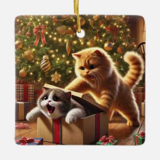 スクエアオーナメント セラミックオーナメント (正面)