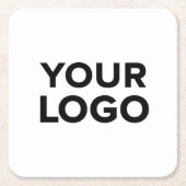 スクエアコースター スクエアペーパーコースター (正面)