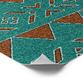 スクエアサウスウエストココペリデザイン ポスター (角)