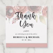 スクエアサンキューメッセージカード フェイバータグ (正面)