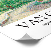 スクエアサンピエール，パリby Vincent Vanゴッホ ポスター (角)