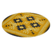 スクエアショール、ペイズリーフローラろうけつ染め。 カッティングボード (角)