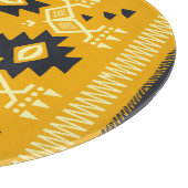 スクエアショール、ペイズリーフローラろうけつ染め。 カッティングボード (角)