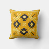 スクエアショール、ペイズリーフローラろうけつ染め。 クッション (裏面)