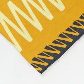 スクエアショール、ペイズリーフローラろうけつ染め。 フリースブランケット (角)