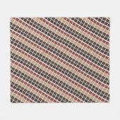 スクエアシームレスパターン フリースブランケット (正面(横))