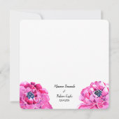 スクエアスペインの結婚式招待状インビタシオンボダ 招待状 (裏面)