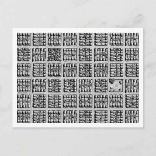 スクエアタウン ポストカード (正面)