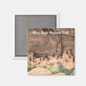 スクエアタワーハウスメサヴェルデナショナルパーク マグネット (正面/裏面)