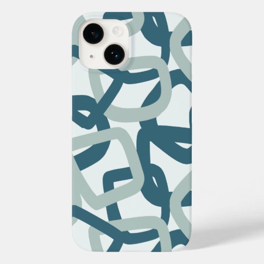 スクエアタングル コーストカルム Case-Mate iPhoneケース (裏面)