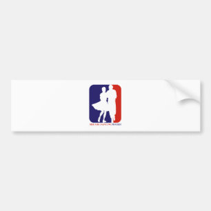 スクエアダンスの石 バンパーステッカー
