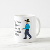 スクエアダンスカップル コーヒーマグカップ (正面右)