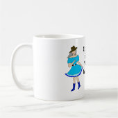 スクエアダンスカップル コーヒーマグカップ (左)