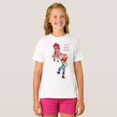 スクエアダンスキッズ Tシャツ (正面フル)