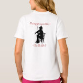 スクエアダンスキッズ Tシャツ (裏面)