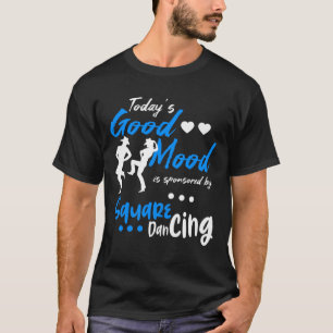 スクエアダンススクエア踊り Tシャツ