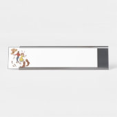 スクエアダンス デスクネームプレート (正面)