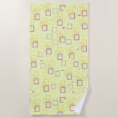 スクエアダンス ビーチタオル (正面)