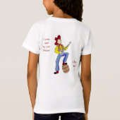 スクエアダンス Tシャツ (裏面)