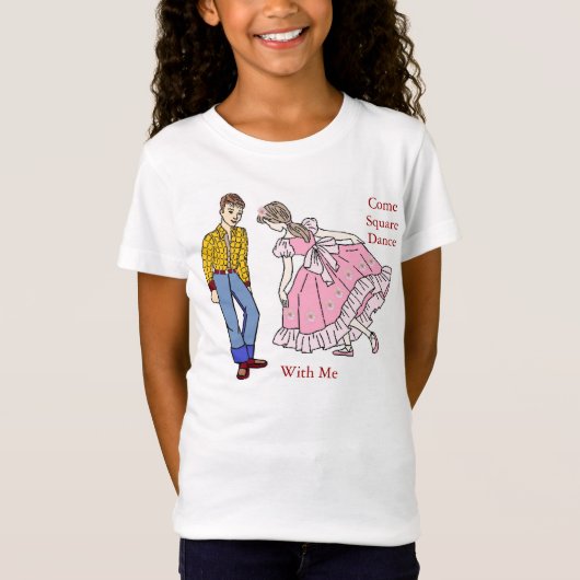 スクエアダンス Tシャツ (正面)