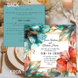 スクエアハイビスカスセレナーデパラダイス セーブザデート