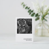 スクエアフォト0114 – クラスのバイクゲージ 名刺 (スタンド正面)