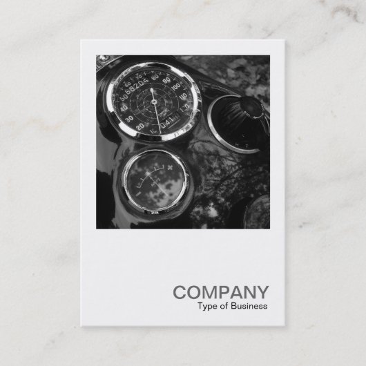 スクエアフォト0114 – クラスのバイクゲージ 名刺 (正面)