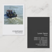 スクエアフォト0252 - Little Trawler II 名刺 (正面/裏面)