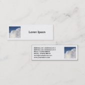 スクエアフォト – クムルスクラウド スキニー名刺 (正面/裏面)