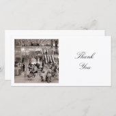 スクエアフォト – ステーションコンコース サンキューカード (正面/裏面)