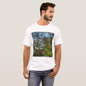 スクエアフォト - モクレン01 Tシャツ (正面フル)