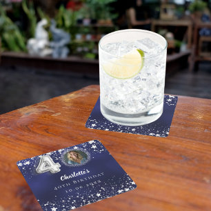  スクエアペーパーコースター