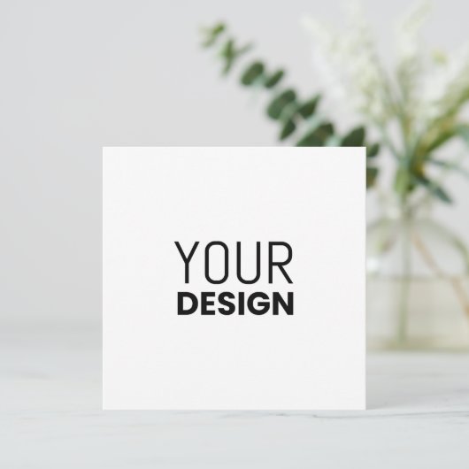 スクエアホリデーカ数々のード[サイズと形状] シーズンカード (スタンド正面)