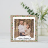 スクエアホリークリスマスカード シーズンカード (スタンド正面)